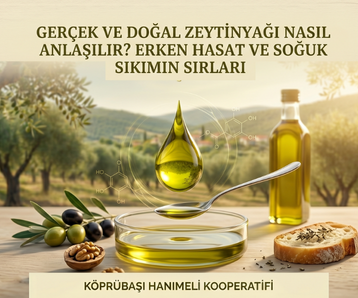 Gerçek ve Doğal Zeytinyağı Nasıl Anlaşılır?