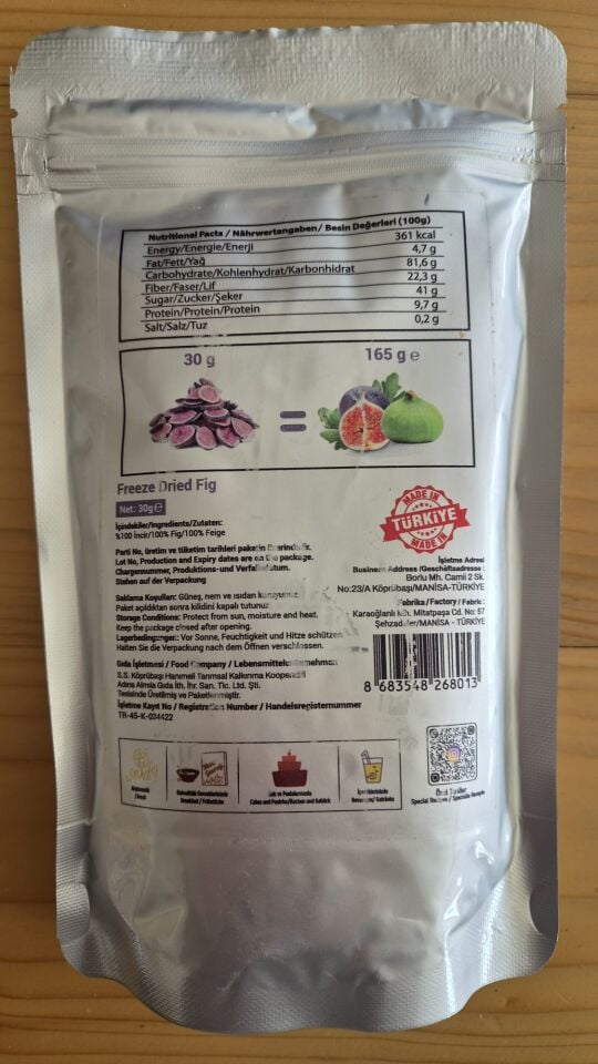 İncir Freezedry 30GR