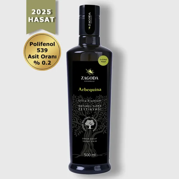 Zagoda Arbequina 500 ml Cam şişe