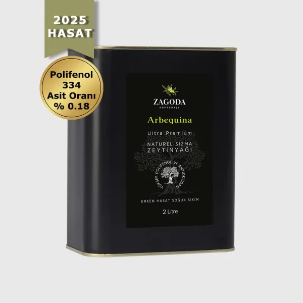 Zagoda Arbequina 2000 ml Teneke