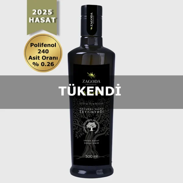 Zagoda Ayvalık 500 ml Cam şişe