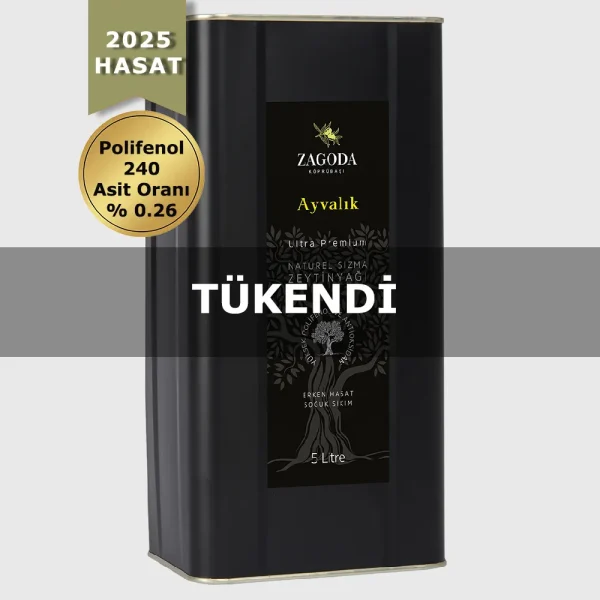 Zagoda Ayvalık 5000 ml Teneke